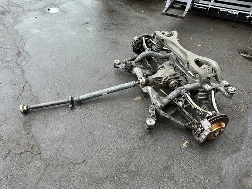2007-2010 Audi Q7 Rear End Complete Differential Carrier Axle Used OEM Differentials & Carriers used OEM differential carrier