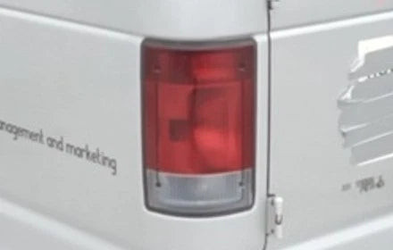 05-14 Ford F350 Van Left Driver Quarter Mounted Tail Light Lamp OEM OEM used OEM tail light assembly
