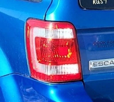2008-2012 Ford Escape Driver LH Tail Light Lamp OEM OEM used OEM tail light assembly