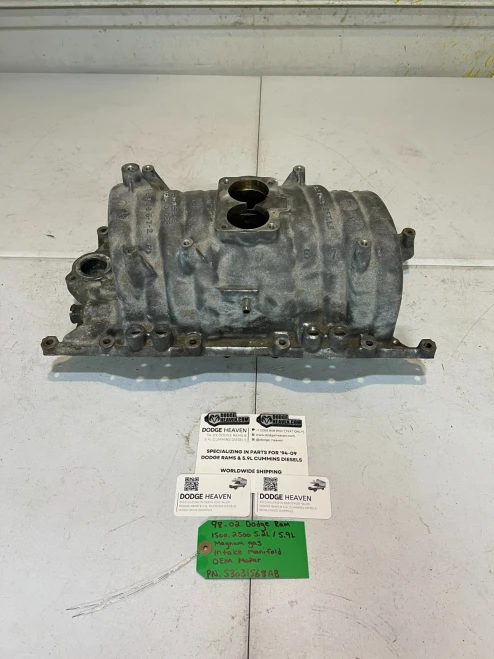 1998-2002 Dodge Ram / Magnum 5.2L / 5.9L Used OEM Intake Manifold