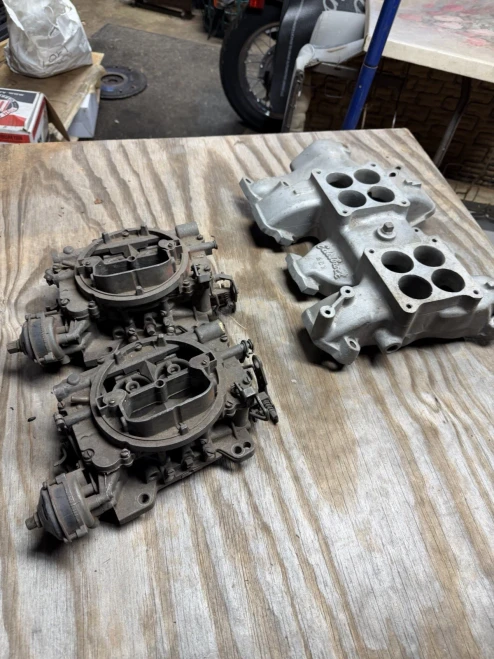 1957 Ford Thunderbird Used Edelbrock Intake Manifold