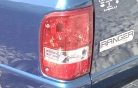 06-11 Ford Ranger Rear Left Driver Tail Light Lamp OEM OEM used OEM tail light assembly