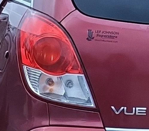 2008-2009 Saturn VUE Driver LH Tail Light Lamp OEM OEM used OEM tail light assembly