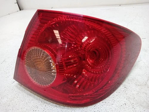 2008 Toyota Corolla Tail Light Assembly Passenger Side RH OEM used OEM tail light assembly