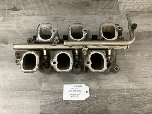 2007-2011 GMC Acadia 3.6L Lower Used Intake Manifold