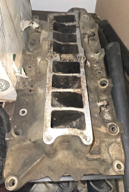 1987-1997 Ford F-150 / F-250 5.0L Lower Used Holley Intake Manifold
