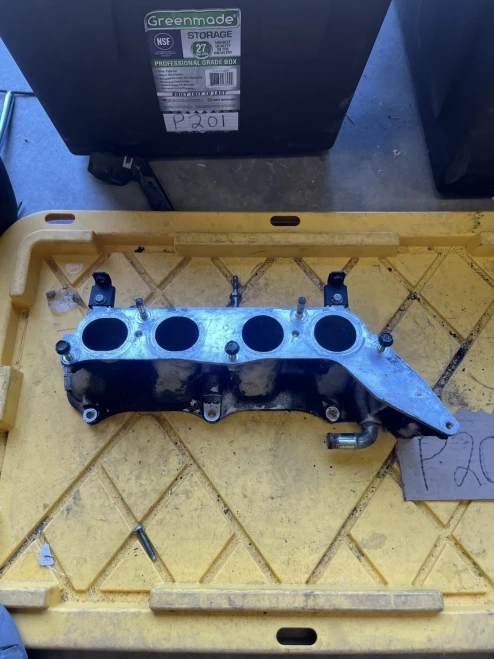 2008-2010 Honda Accord 2.4L Lower Used Intake Manifold