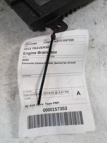 2013 Chevrolet Traverse Electronic Contro Used OEM Engine Control Module ECM