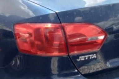 2014 Volkswagen Jetta Driver Side Tail Light Assembly Quarter Mount OEM used OEM tail light assembly