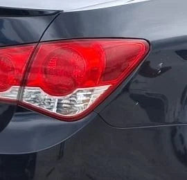 2011-2015 Chevrolet Cruze Quarter Mount Passenger RH Tail Light Lamp OEM OEM used OEM tail light assembly