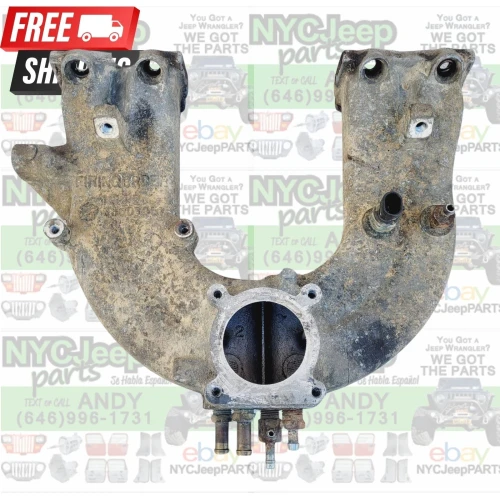 1991-1995 Jeep Wrangler 2.5L 4-CYLINDER Used OEM Intake Manifold 33007051