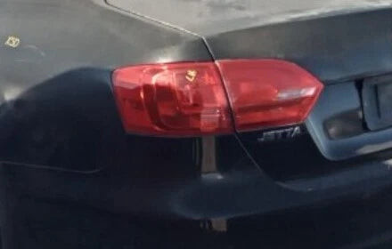2012 Volkswagen Jetta Driver Side Tail Light Assembly Quarter Mount OEM used OEM tail light assembly