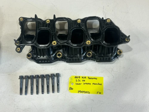 2018 Kia Sorento 3.3L Lower V6 Used OEM Intake Manifold