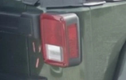 07-18 Jeep Wrangler Right Passenger Quarter Mounted Tail Light Lamp OEM OEM used OEM tail light assembly