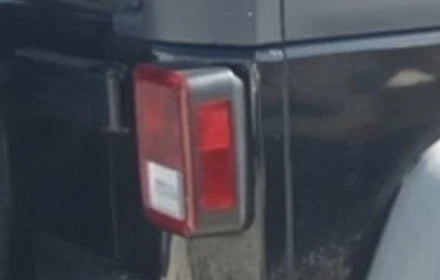 07-18 Jeep Wrangler Right Passenger Quarter Mounted Tail Light Lamp OEM OEM used OEM tail light assembly