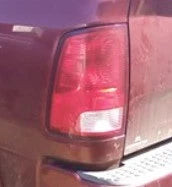 17 Dodge Ram 2500 LH Driver Tail Light Lamp OEM OEM used OEM tail light assembly