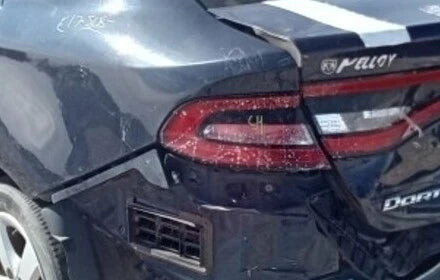 2015 Dodge Dart Driver Side Tail Light Assembly OEM used OEM tail light assembly