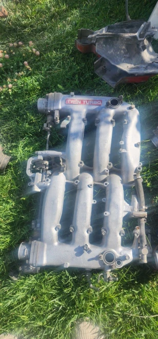 1990-1996 Nissan 300ZX Upper Turbo Used OEM Intake Manifold