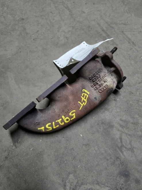 2002-2004 Audi A6 3.0L Left Front Used Exhaust Manifold