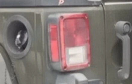 07-18 Jeep Wrangler Left Driver Quarter Mounted Tail Light Lamp OEM OEM used OEM tail light assembly