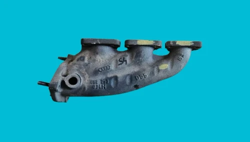 2009 Audi S4 3.0L Right TFSI Used Exhaust Manifold 06E253034H