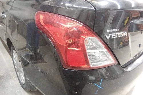 2012 Nissan Versa Sedan Driver LH Quarter Mounted Tail Light Lamp OEM used OEM tail light assembly