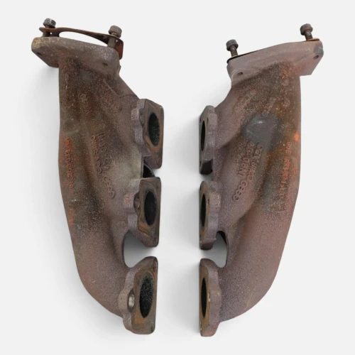2017-2019 Audi Q7 3.0L Left Right Pair Header V6 Used OEM Exhaust Manifold