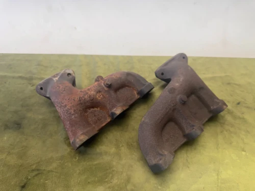1982-1988 BMW E21 / E28 / E30 Front Rear Header Used OEM Exhaust Manifold