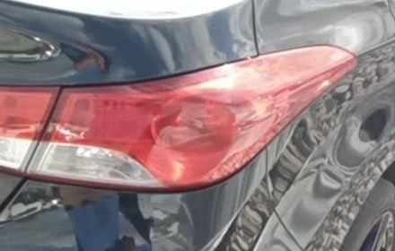 11-13 Hyundai Elantra Right Passenger Quarter Mounted Tail Light Lamp OEM OEM used OEM tail light assembly