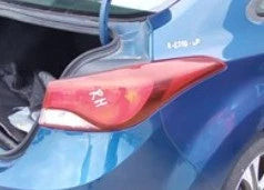 14-15 Hyundai Elantra RH Passenger Tail Light Lamp Quarter Mount OEM OEM used OEM tail light assembly