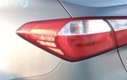 14-16 Kia Forte Left Driver Quarter Mounted Tail Light Lamp OEM OEM used OEM tail light assembly