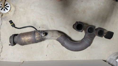 BMW 540I 4.4L Left V8 Used OEM Exhaust Manifold