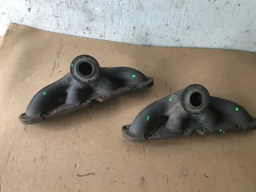 BMW F01 / F10 Turbo Pair Header N63 Used OEM Exhaust Manifold