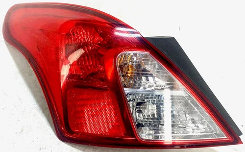 2012-2019 Nissan Versa Driver LH Tail Light Lamp Quarter Mounted OEM used OEM tail light assembly