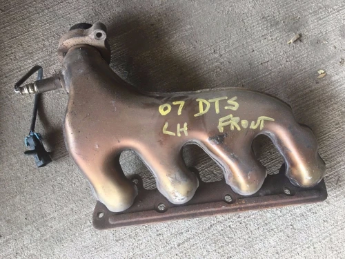 2006-2009, 2011 Cadillac DTS Left Header Used Exhaust Manifold
