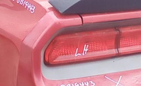 08-14 Dodge Challenger LH Driver Tail Light Lamp Outer OEM OEM used OEM tail light assembly