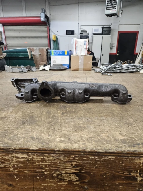 1955-1956 Chevrolet Corvette Left Used OEM Exhaust Manifold 3836967