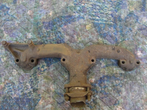 1958-1963 Chevrolet Corvette / Belair / Impala Left SBC Used Exhaust Manifold 3749965