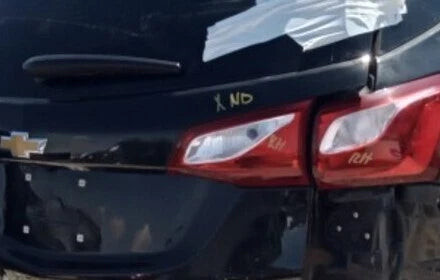 2021 Chevrolet Equinox Passenger Side Tail Light Assembly Liftgate Mount OEM used OEM tail light assembly