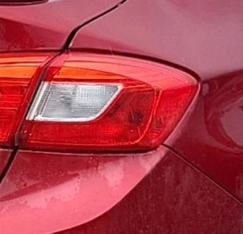 2017 Chevrolet Cruze Quarter Mount Passenger RH Tail Light Lamp OEM OEM used OEM tail light assembly