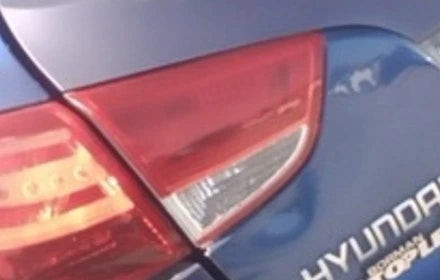 10-15 Hyundai Tucson Left Driver Lid Mounted Tail Light Lamp OEM OEM used OEM tail light assembly