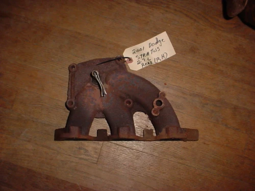 2001 Dodge Stratus 2.7L Rear Used Exhaust Manifold