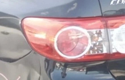 11-13 Toyota Corolla Left Driver Quarter Mounted Tail Light Lamp OEM OEM used OEM tail light assembly