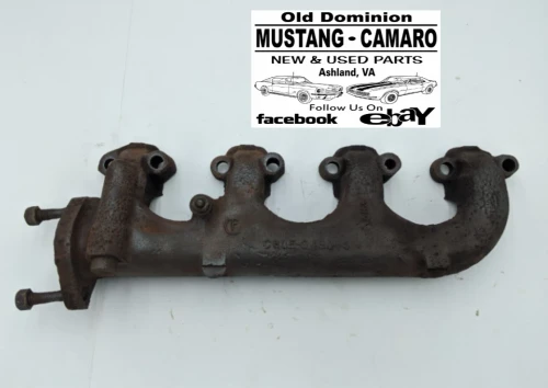 1965-1969 Ford Mustang Right 289 engine 302 engine Used Exhaust Manifold