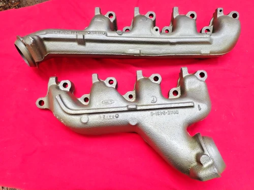 1970-1971 Ford Mustang / Torino Pair 351 engine Used OEM Exhaust Manifold