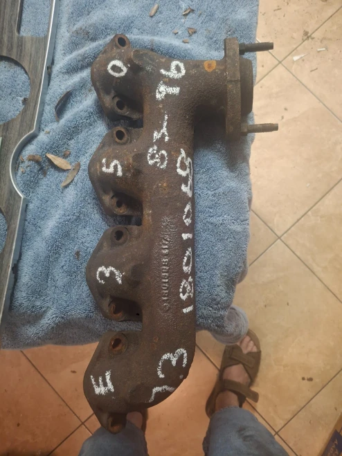1983-1996 Ford E-350 7.3L Left Diesel Used Exhaust Manifold