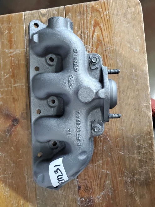 1984-1986 Ford Escort Right Turbo Used OEM Exhaust Manifold E3EE-9430-AD