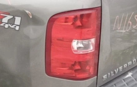 07-13 Chevrolet Silverado 1500 Rear Left Driver Tail Light Lamp OEM OEM used OEM tail light assembly