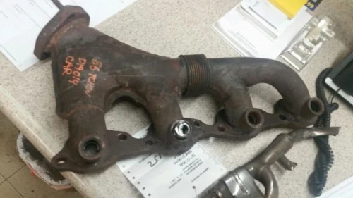 1983-1991 GMC 3500 Pickup 7.4L Left 454 engine Used Exhaust Manifold