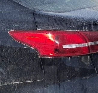 2017-2018 Ford Focus Quarter Mount Driver LH Tail Light Lamp OEM OEM used OEM tail light assembly